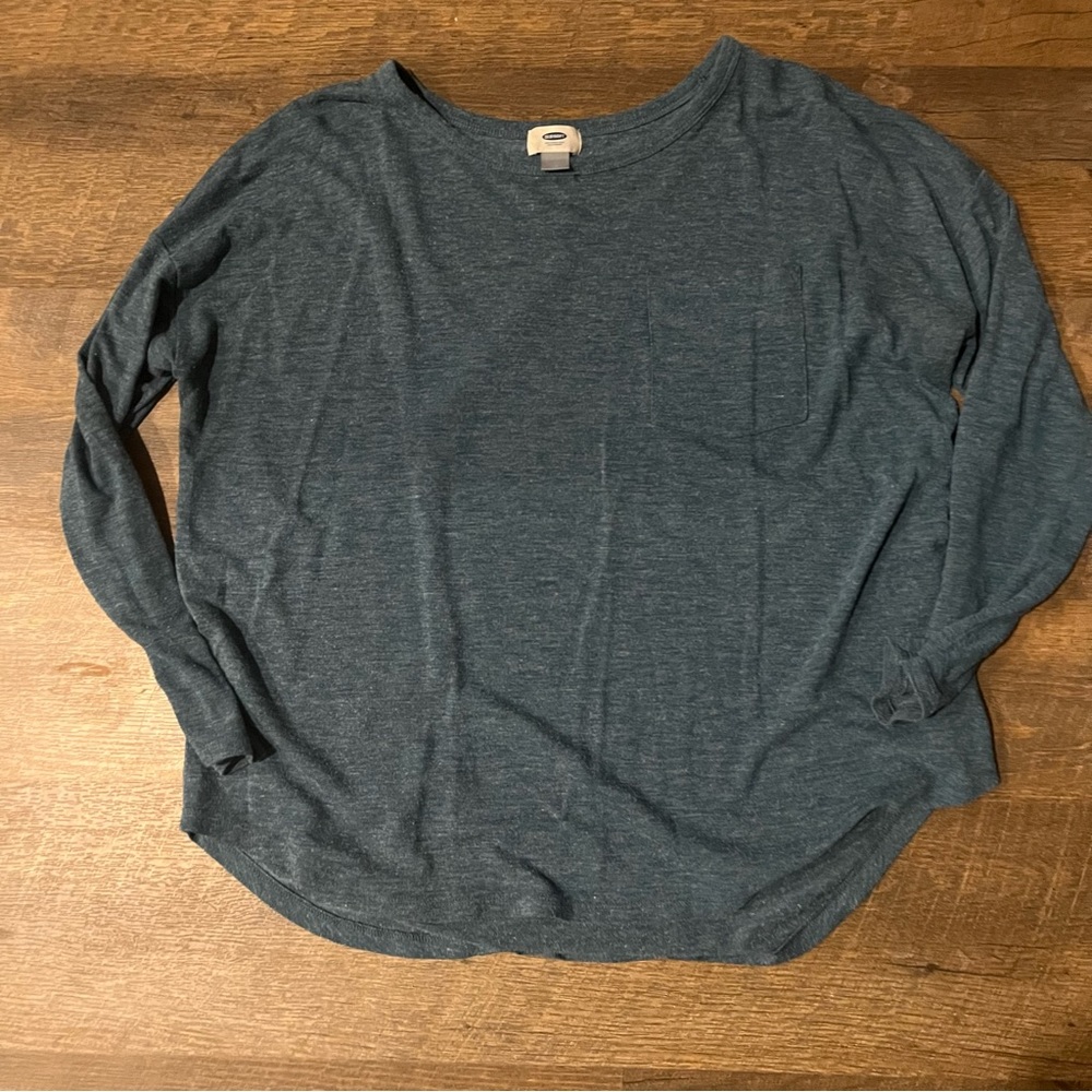 LS TEE WITH POCKET